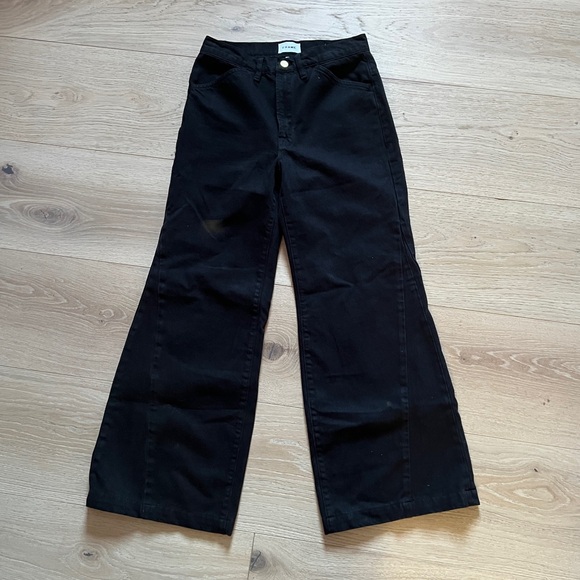 FRAME Le Baggy Palazzo Jeans size 26 - Picture 6 of 9